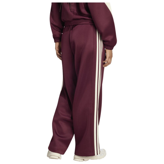 Adidas Γυναικείο παντελόνι φόρμας Sportswear Stadium 3-Stripes Wide Leg Track Pants